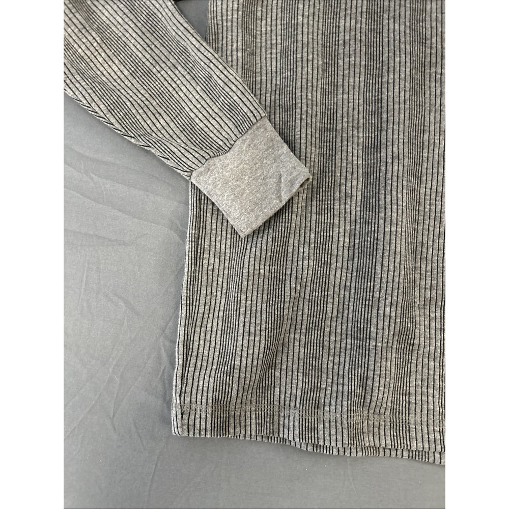 grey Dollar Ultra V-neck striped thermal top for men Size Xl